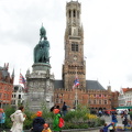 Statues of Jan Breydel and Pieter de Coninck